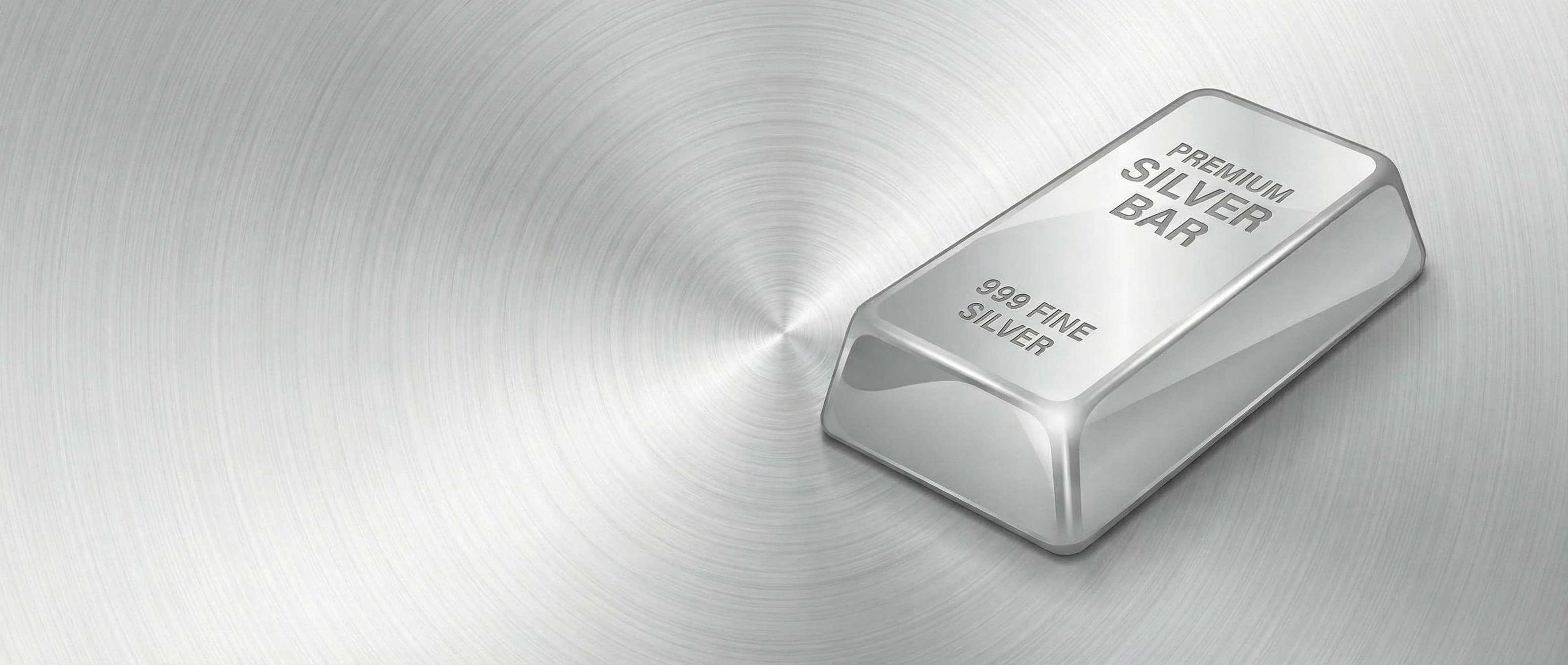 Silver collection background